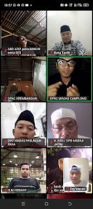 Gegap Gempita Rapat Konsolidasi Nasional MADAS! Bung Taufik ‘Gedor’ Seluruh Pengurus via Zoom, Siap Jawab Kritikan Tajam Demi Revolusi Organisasi!
