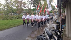 Semangat Guru Megaluh Guncang Jombang, Gelorakan Nasionalisme di Lomba Gerak Jalan HUT RI ke-80