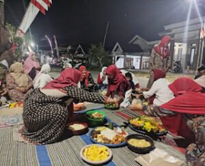 Tradisi Tumpeng dan Doa: Warga Dusun Gabus Peringati 80 Tahun Kemerdekaan RI dengan Kekhidmatan