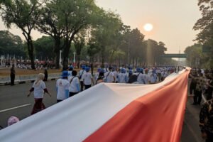 Kirab Merah Putih PNIB di Nganjuk, Saatnya Merdeka dari Penjajahan Kaum Intoleran Khilafah Terorisme