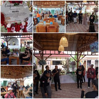 Peresmian Pos Pitu Cafe Jadi Ajang Kebersamaan Warga Tulangan, Hadir Ketua MPC Sidoarjo, Ketua PAC Tulangan, dan Tokoh Masyarakat Setempat.