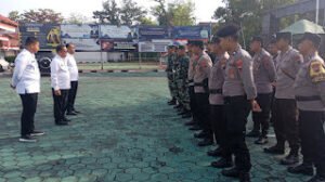 Aksi Damai di Kota Pati, Lapas Kelas IIB Pati Tetap Siaga dengan Dukungan Pengamanan Kodim 0718 dan Polresta Pati.
